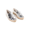 Chanel Metallic Leather CC Espadrilles Shoes Chanel - Shop authentic new pre-owned designer brands online at Re-Vogue