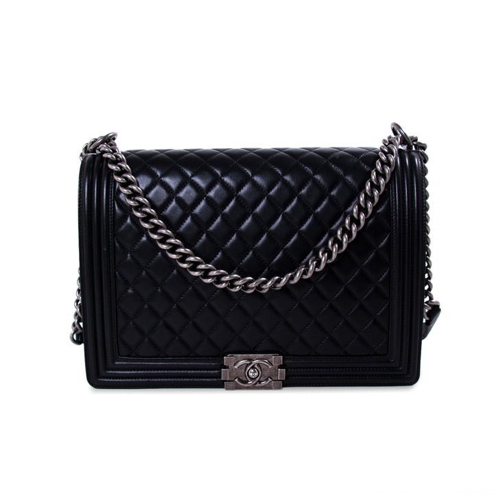 Chanel Large Boy Bag Bags Chanel - Shop authentic new pre-owned designer brands online at Re-Vogue
