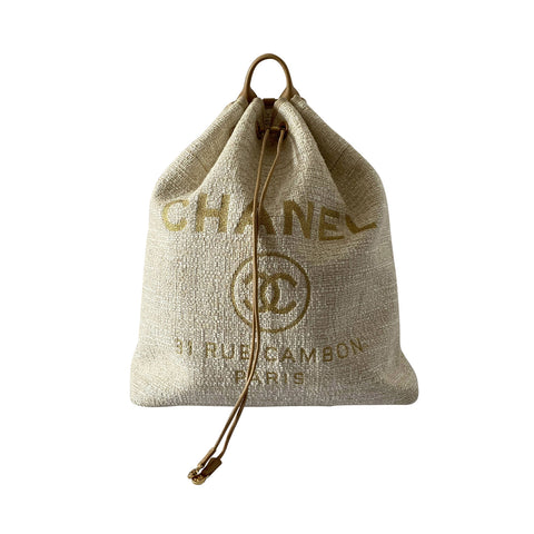 Chanel Chained Interlocking Logo Sandals