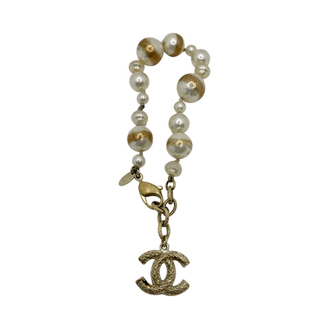 Chanel Pearl Crystal Long Necklace