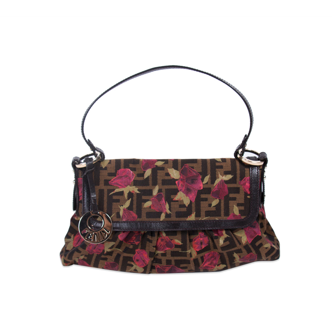 Fendi Zucca Floral Chef Bag Bags Fendi - Shop authentic new pre-owned designer brands online at Re-Vogue