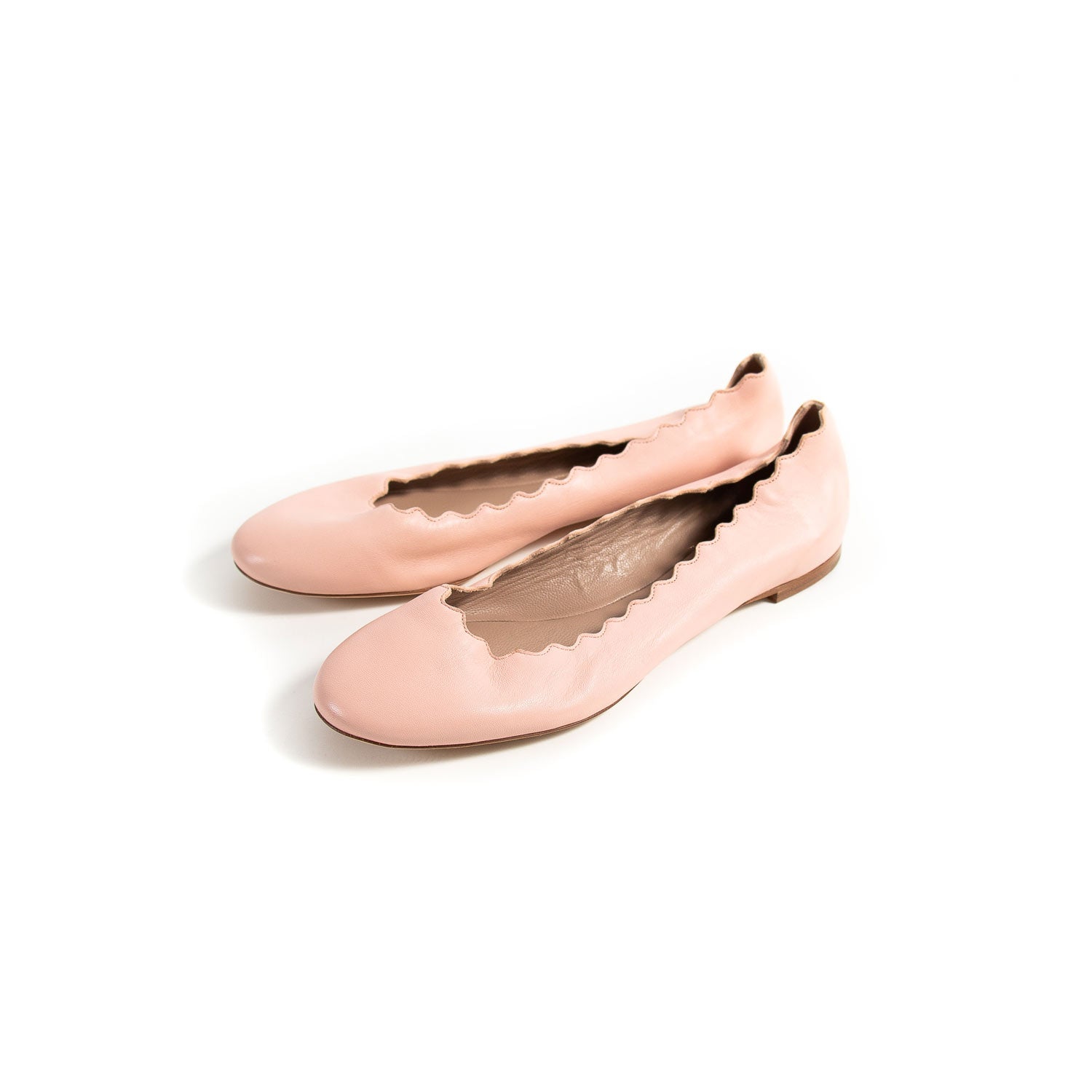 Chloé Leather Flats - Main Image