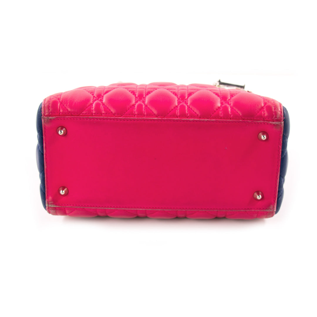Christian Dior Tricolor Medium Lady Dior Bags Dior - Shop authentic new pre-owned designer brands online at Re-Vogue