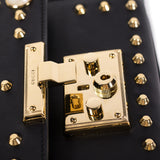 Gucci Padlock Studded Leather Shoulder Bag Bags Gucci - Shop authentic new pre-owned designer brands online at Re-Vogue