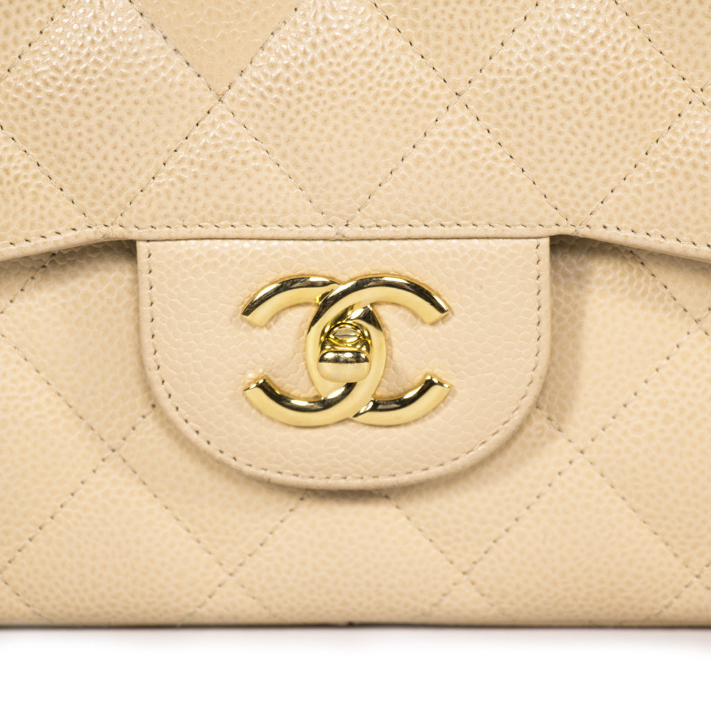 Chanel Caviar Classic Jumbo Double Flap Bag Bags Chanel - Shop authentic new pre-owned designer brands online at Re-Vogue