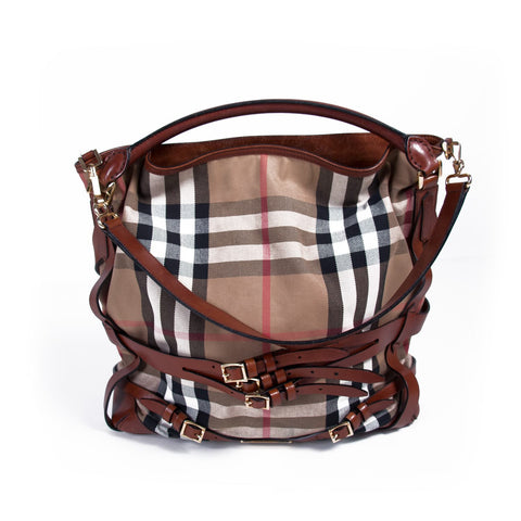 Burberry Perforated Oversized Hobo