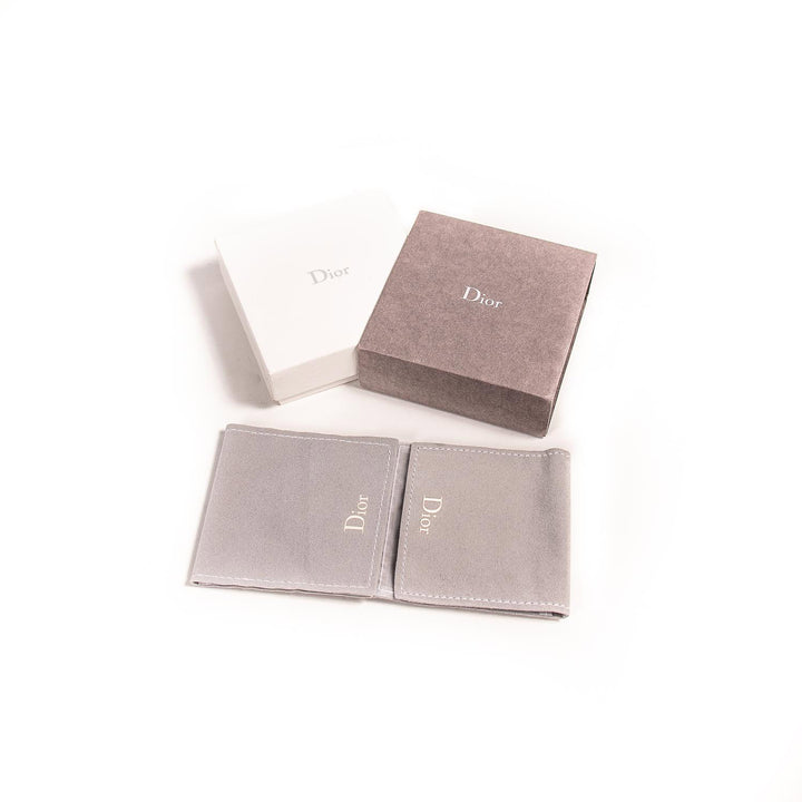 Dior Crystal Logo Drop Earrings Accessories Dior - Shop authentic new pre-owned designer brands online at Re-Vogue