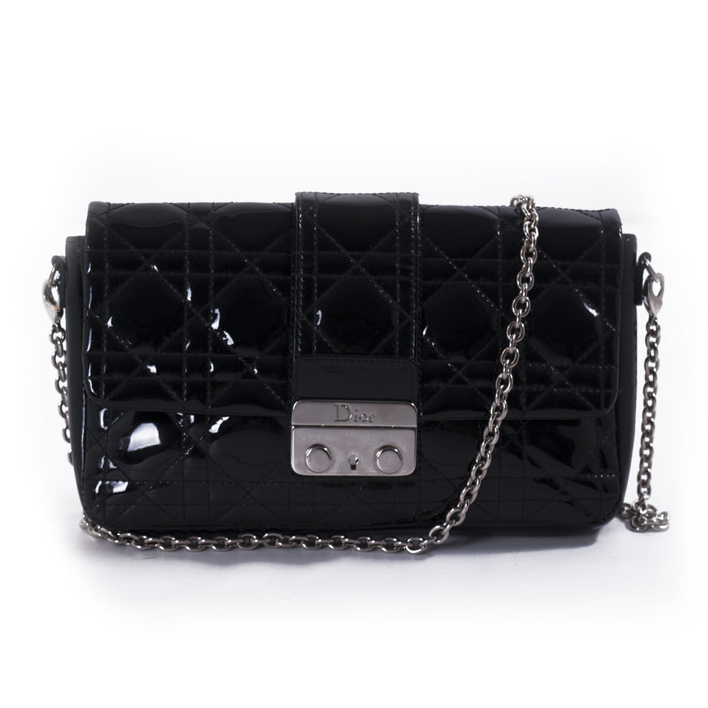 Christian Dior Miss Dior Patent Leather Flap Bag Bags Dior - Shop authentic new pre-owned designer brands online at Re-Vogue