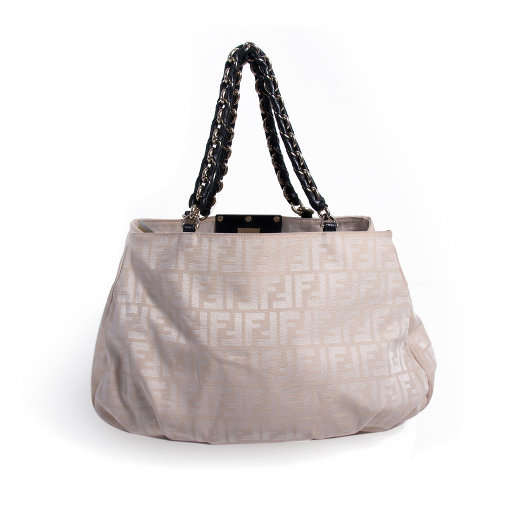 Fendi Mia Large Zucca Canvas Bag Bags Fendi - Shop authentic new pre-owned designer brands online at Re-Vogue
