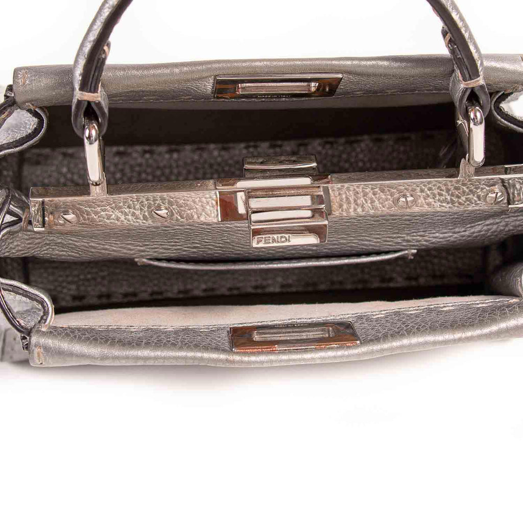Fendi Peekaboo Selleria Mini Bag Bags Fendi - Shop authentic new pre-owned designer brands online at Re-Vogue