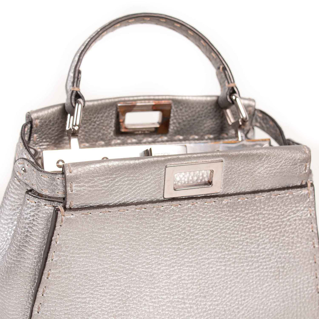 Fendi Peekaboo Selleria Mini Bag Bags Fendi - Shop authentic new pre-owned designer brands online at Re-Vogue