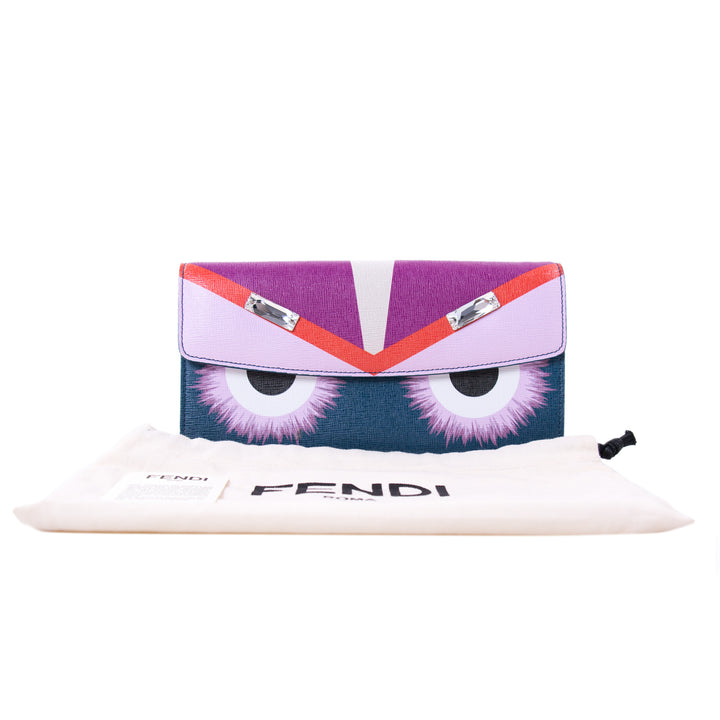 Fendi Monster Continental Wallet Bags Fendi - Shop authentic new pre-owned designer brands online at Re-Vogue