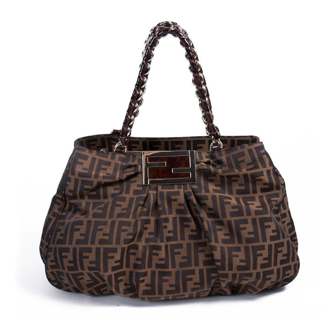 Fendi Mia Zucca Canvas Bag Bags Fendi - Shop authentic new pre-owned designer brands online at Re-Vogue