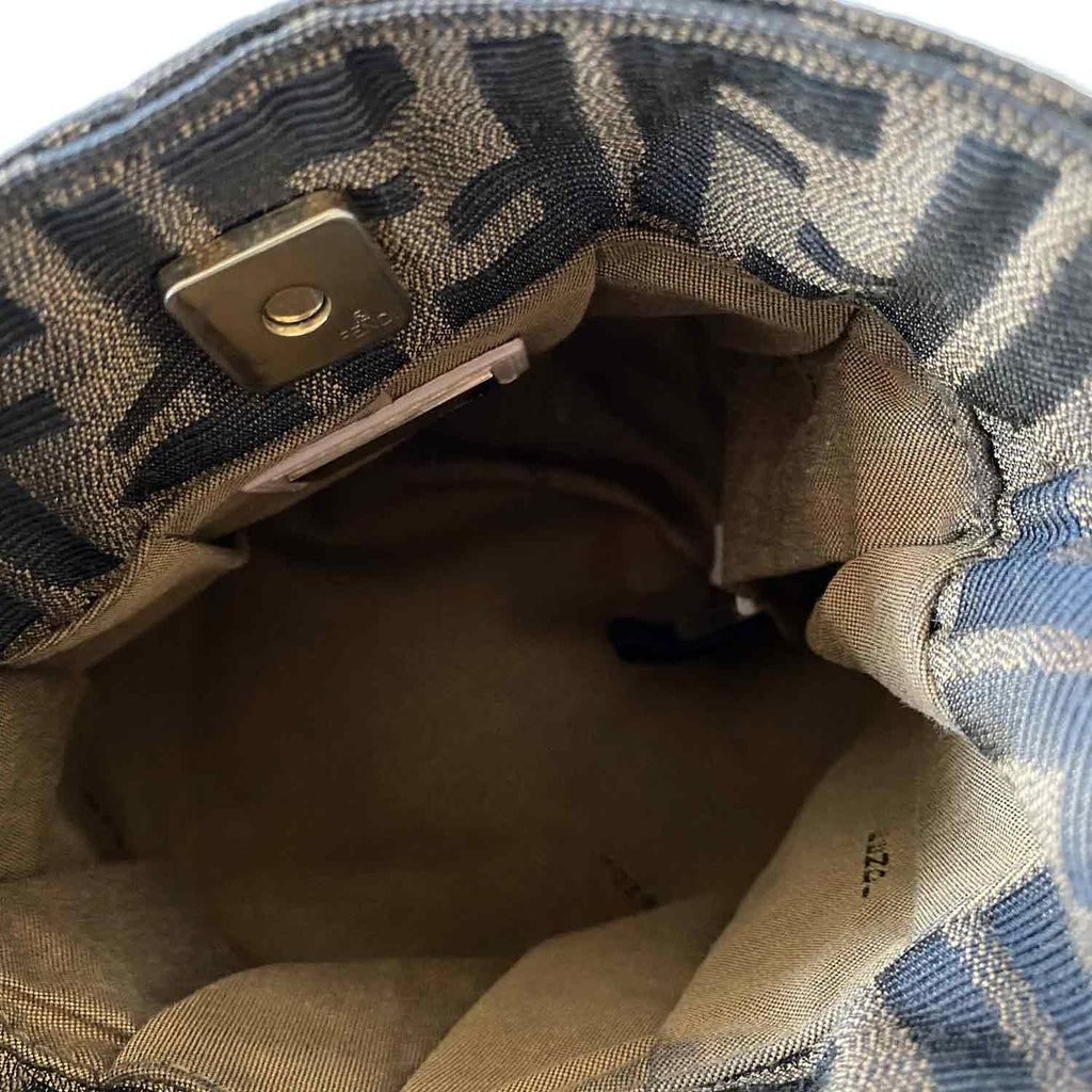 Fendi Vintage Zucca Mini Bucket Bag