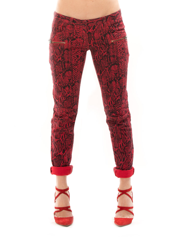 Balmain Red Jeans - revogue