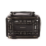 Givenchy Black Goatskin Leather Small Pandora Bag Bags Givenchy - Shop authentic new pre-owned designer brands online at Re-Vogue