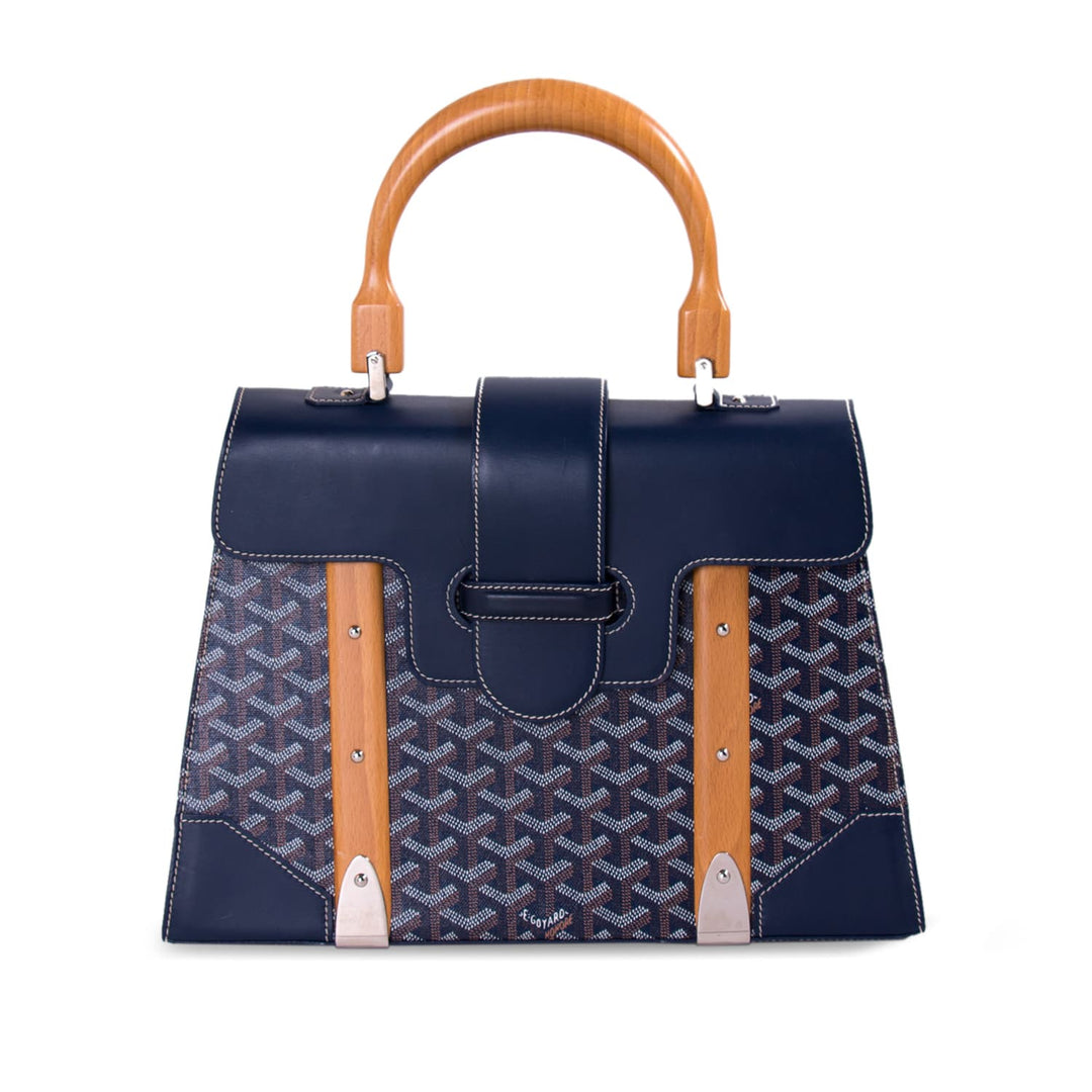 Goyard Navy Blue Saigon MM Bags Goyard - Shop authentic new pre-owned designer brands online at Re-Vogue
