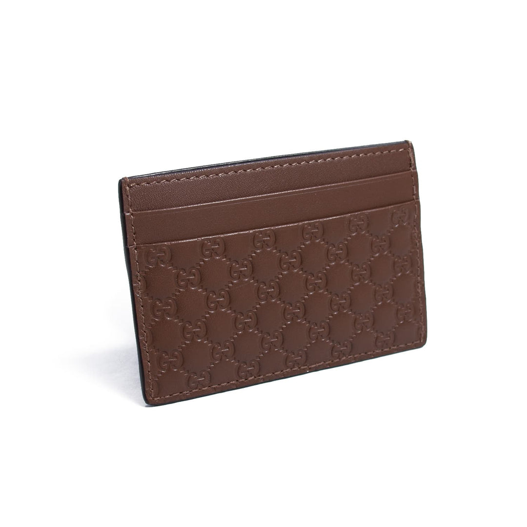 Gucci Guccissima Signature Card Holder Accessories Gucci - Shop authentic new pre-owned designer brands online at Re-Vogue