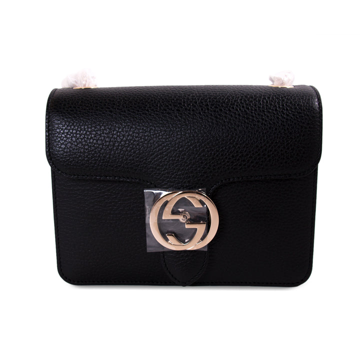 Gucci GG Interlocking Small Leather Bag Bags Gucci - Shop authentic new pre-owned designer brands online at Re-Vogue