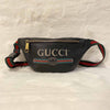 Gucci Logo Print Leather Small Belt Bag