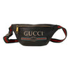 Gucci Logo Print Leather Small Belt Bag