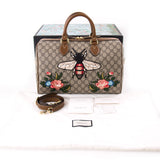 Gucci GG Supreme Embroidered Boston Bag Bags Gucci - Shop authentic new pre-owned designer brands online at Re-Vogue