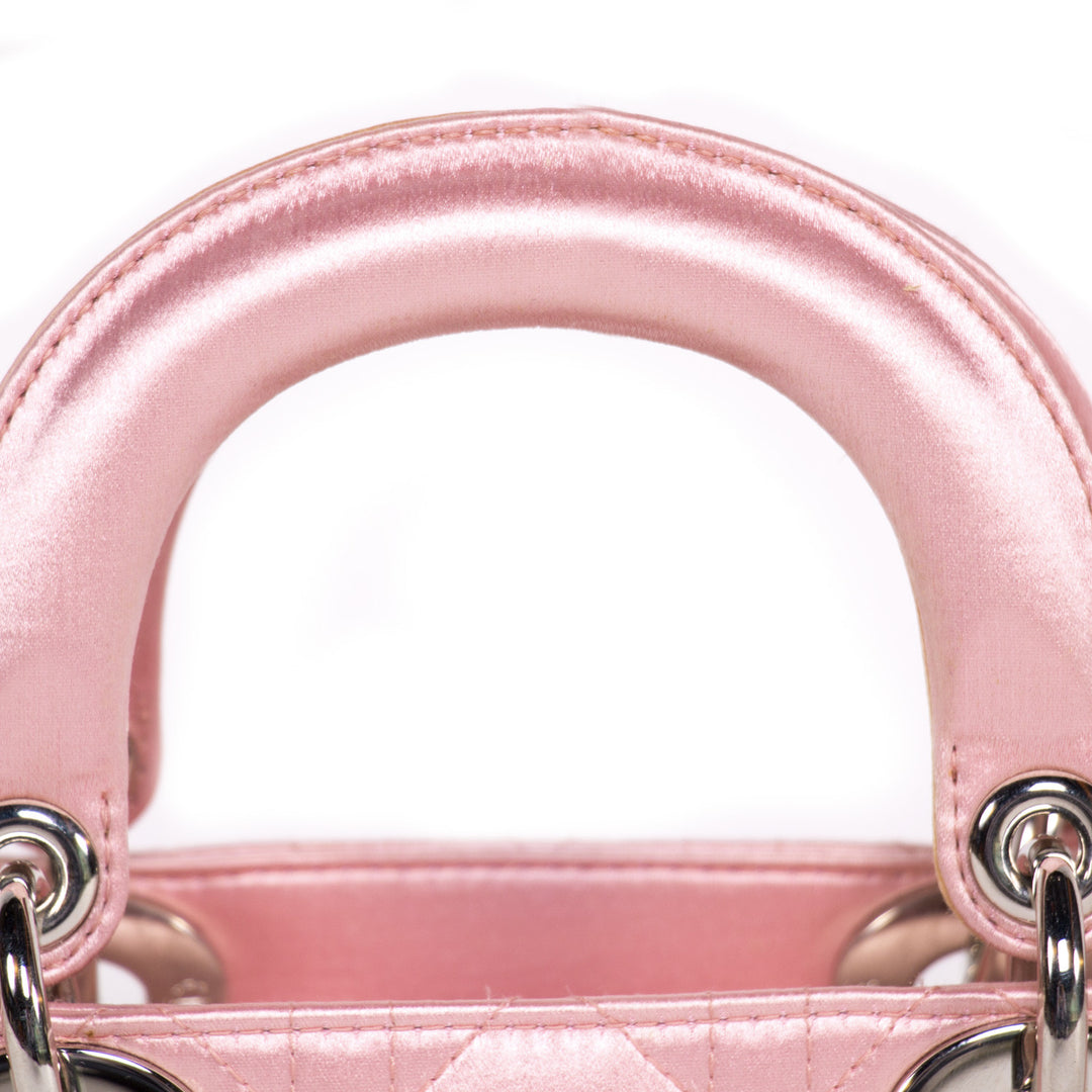 Christian Dior Satin Micro Lady Dior Bags Dior - Shop authentic new pre-owned designer brands online at Re-Vogue