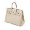 Hermès Birkin 35 Parchemin Clemence Leather Bags Hermès - Shop authentic new pre-owned designer brands online at Re-Vogue