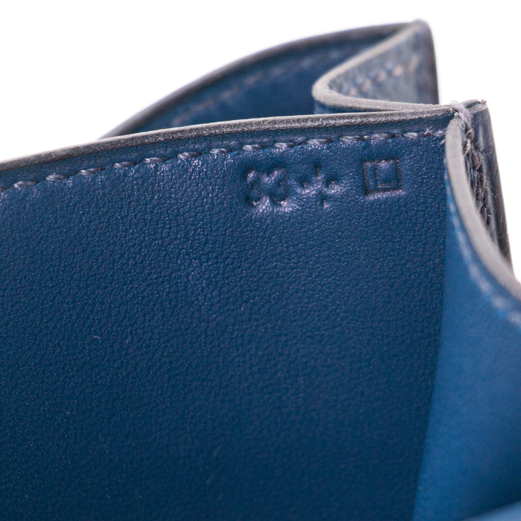 Hermès Constance III Mini 18 Bleu Brume Veau Epsom with Gold Hardware -  Bags - Kabinet Privé