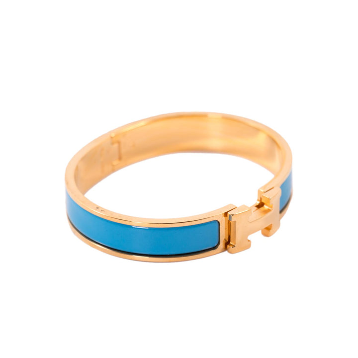 Hermès Narrow Clic H Bracelet Accessories Hermès - Shop authentic new pre-owned designer brands online at Re-Vogue