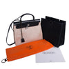 Hermès Herbag PM Toile Beige Black Bags Hermès - Shop authentic new pre-owned designer brands online at Re-Vogue