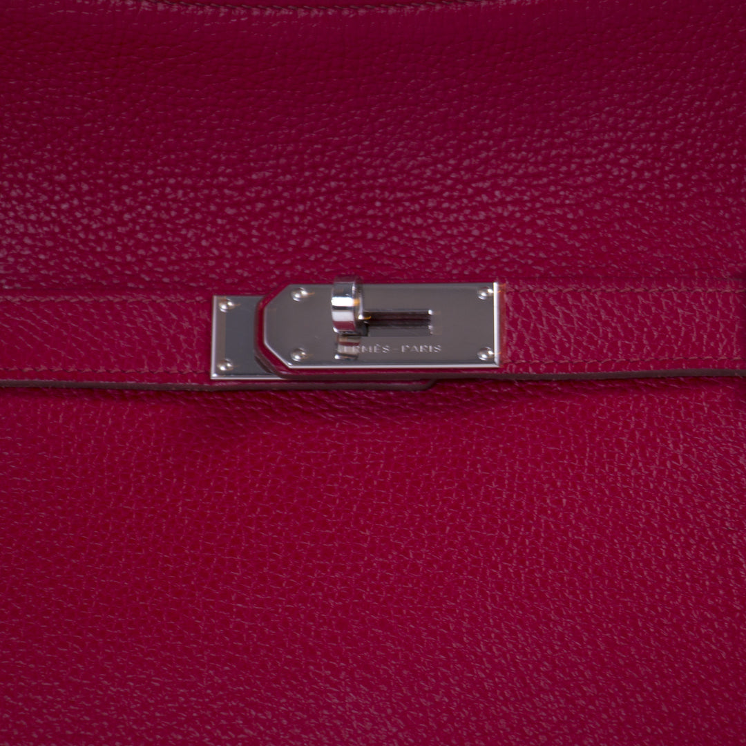 Hermès Jypsière 34 Ruby Red Clemence Bags Hermès - Shop authentic new pre-owned designer brands online at Re-Vogue