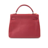 Hermès Kelly 32 Rouge Casaque Clemence Bags Hermès - Shop authentic new pre-owned designer brands online at Re-Vogue