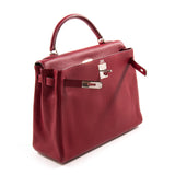 Hermès Kelly 32 Rouge Casaque Clemence Bags Hermès - Shop authentic new pre-owned designer brands online at Re-Vogue