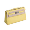 Hermès Kelly Pochette Jaune Espom Leather Bags Hermès - Shop authentic new pre-owned designer brands online at Re-Vogue