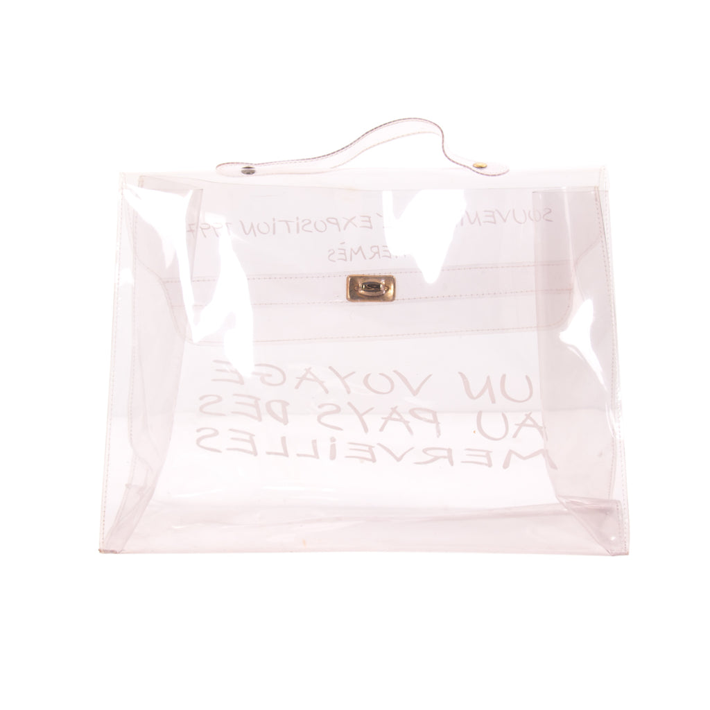 Hermès Transparent Vinyl Kelly Bag Bags Hermès - Shop authentic new pre-owned designer brands online at Re-Vogue