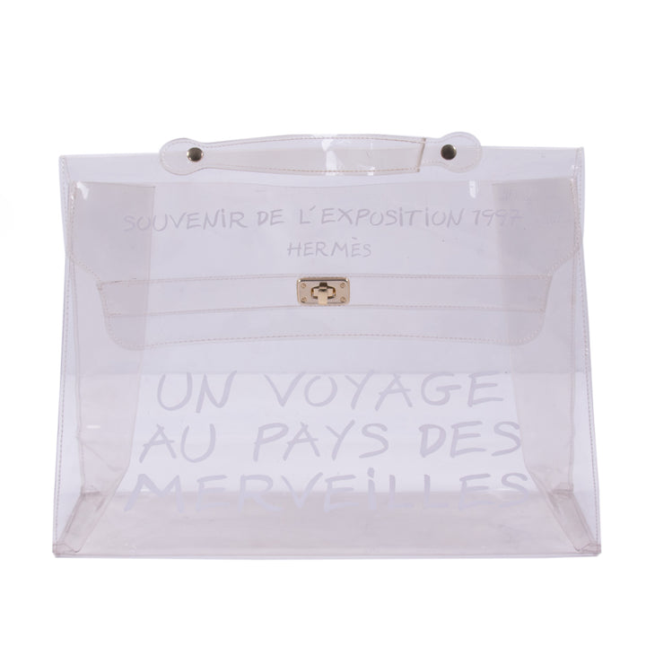 Hermès Transparent Vinyl Kelly Bag Bags Hermès - Shop authentic new pre-owned designer brands online at Re-Vogue