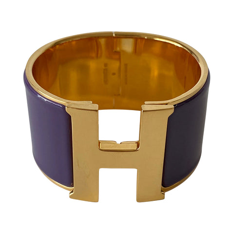Hermes Wide Clic Clac H Bracelet