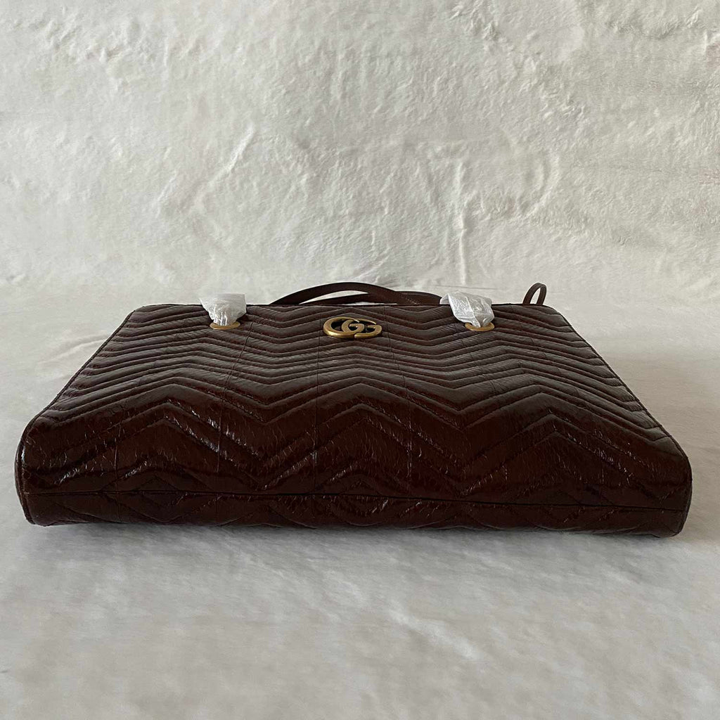 Gucci GG Marmont Snake Skin Tote Bag