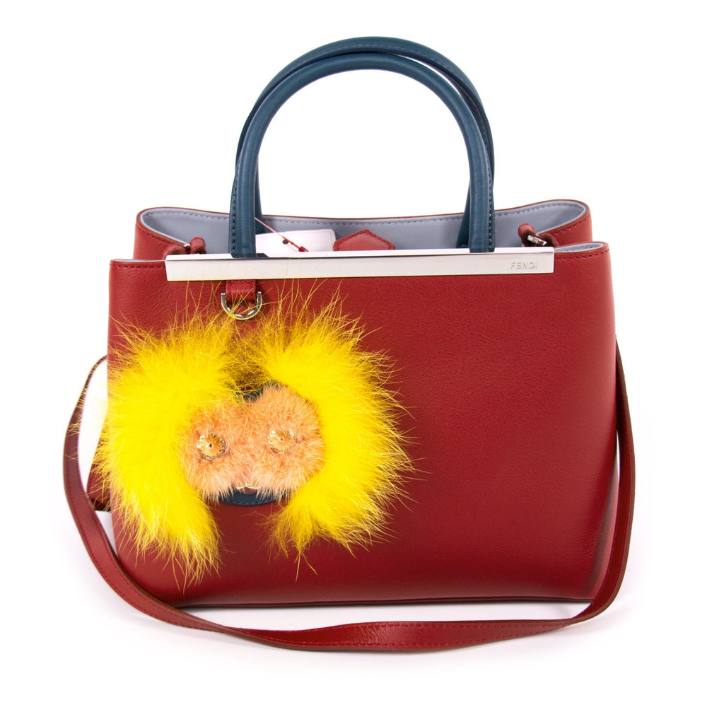 Fendi 2Jours Petite Embellished Leather Tote Bags Fendi - Shop authentic new pre-owned designer brands online at Re-Vogue