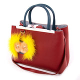 Fendi 2Jours Petite Embellished Leather Tote Bags Fendi - Shop authentic new pre-owned designer brands online at Re-Vogue