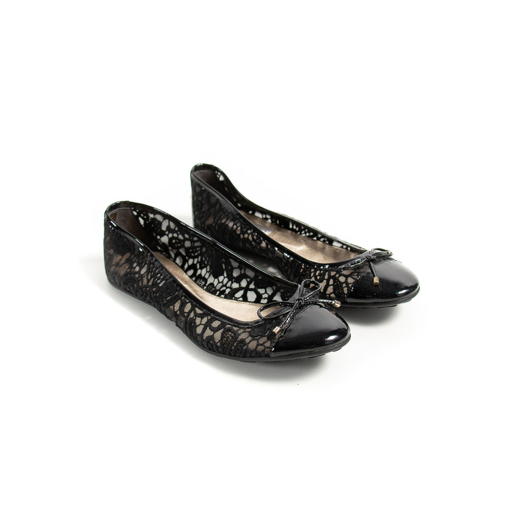 Jimmy Choo Mesh Bow Flats Shoes Jimmy Choo - Shop authentic new pre-owned designer brands online at Re-Vogue