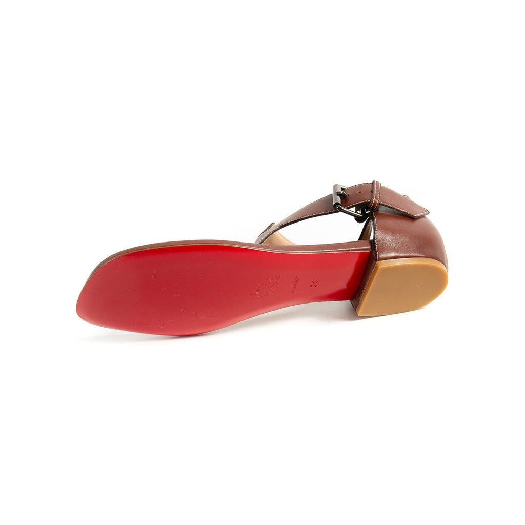 Christian Louboutin Leather Sandals Shoes Christian Louboutin - Shop authentic new pre-owned designer brands online at Re-Vogue