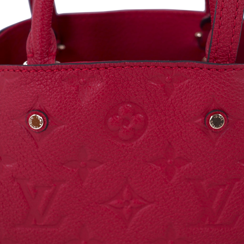 Louis Vuitton Monogram Empreinte Montaigne Nano Bags Louis Vuitton - Shop authentic new pre-owned designer brands online at Re-Vogue