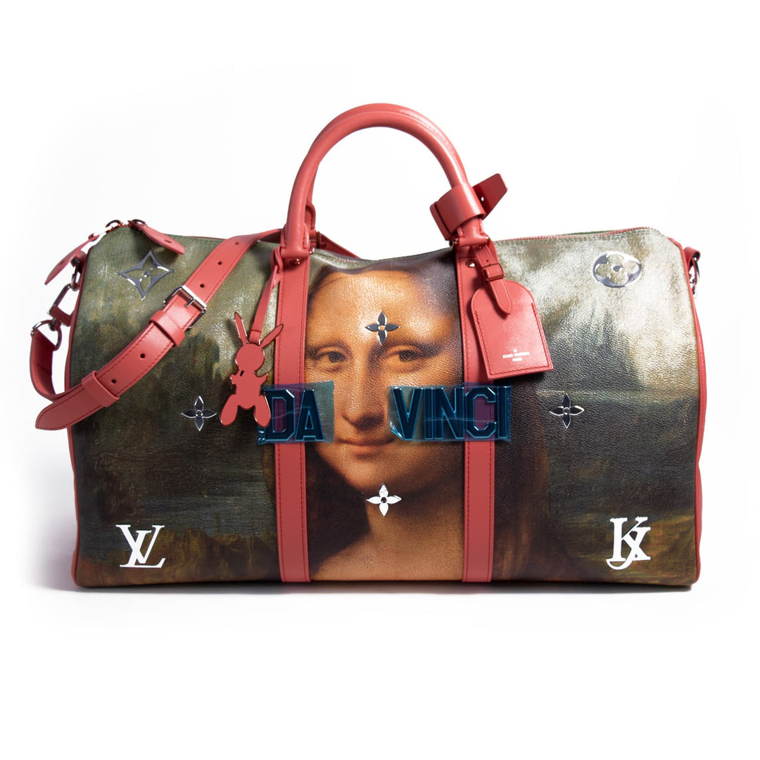 Louis Vuitton Jeff Koons Mona Lisa Keepall 50 Bags Louis Vuitton - Shop authentic new pre-owned designer brands online at Re-Vogue