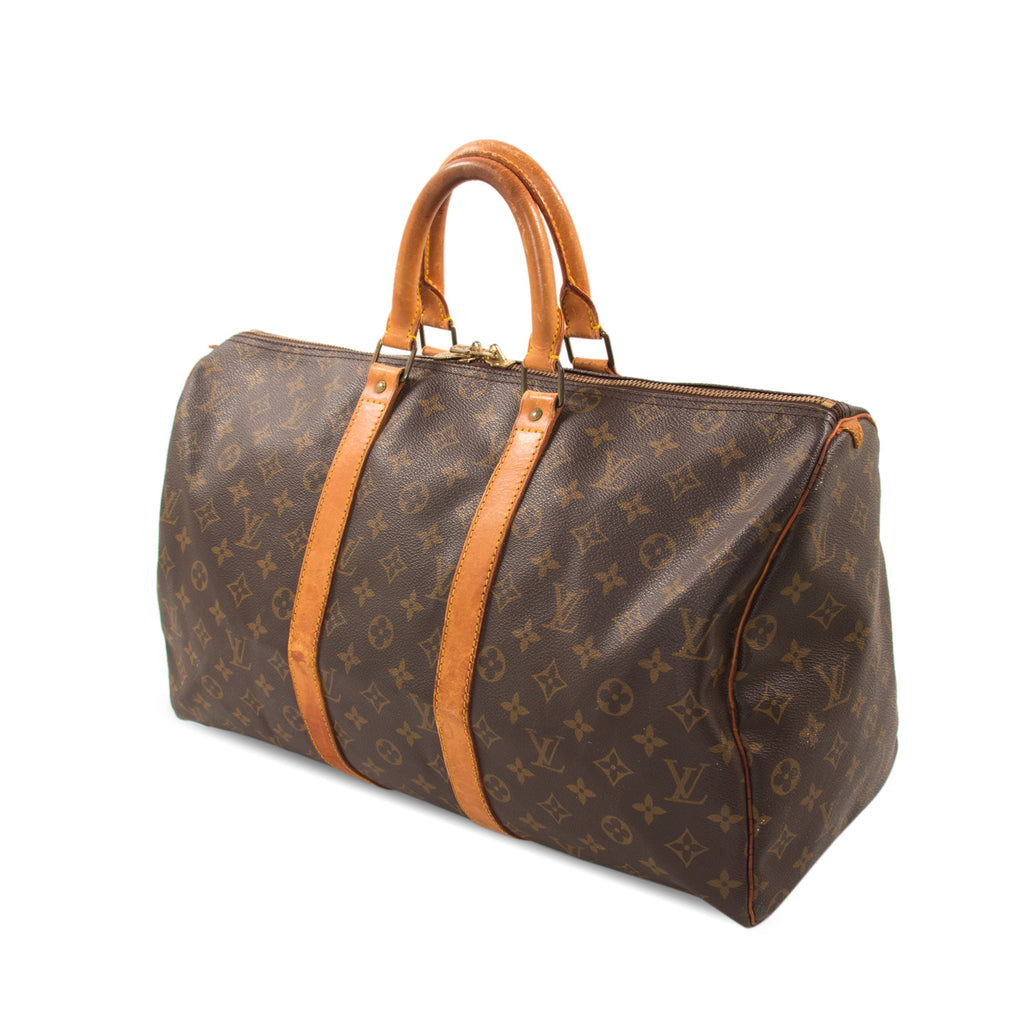 Louis Vuitton Monogram Keepall 45 Bags Louis Vuitton - Shop authentic new pre-owned designer brands online at Re-Vogue