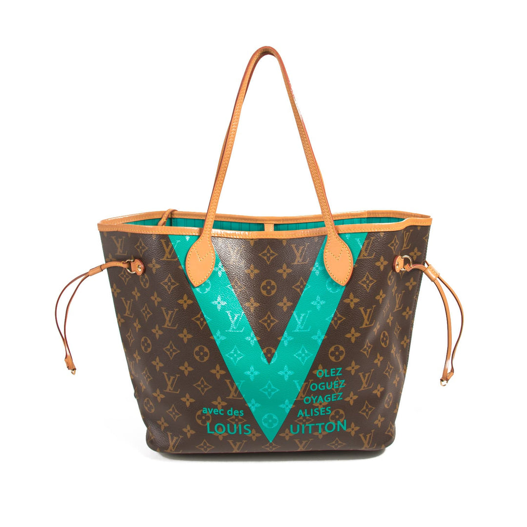 Louis Vuitton Monogram V Neverfull MM Bags Louis Vuitton - Shop authentic new pre-owned designer brands online at Re-Vogue