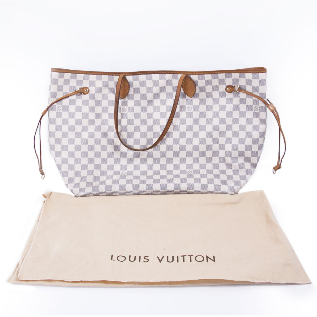 Louis Vuitton Damier Azur Neverfull GM Bags Louis Vuitton - Shop authentic new pre-owned designer brands online at Re-Vogue