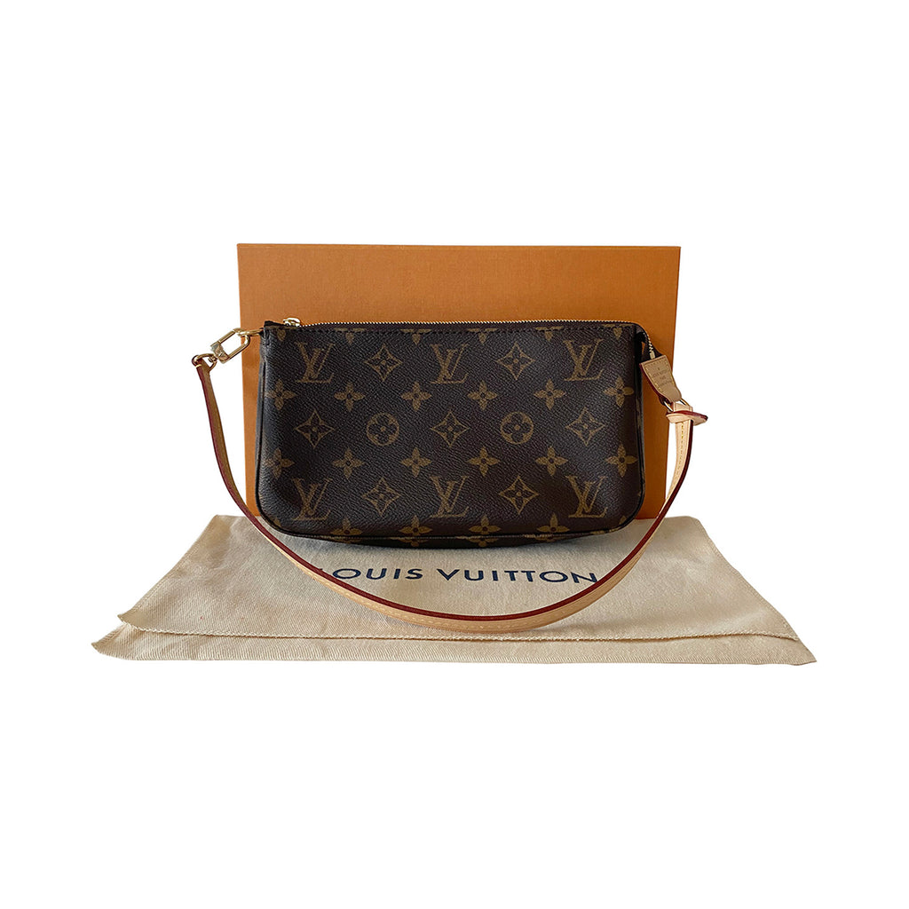 Louis Vuitton, Bags, Louis Vuitton Monogram Pochette Accessoires Pouch  M598 Lv Auth Ki3141