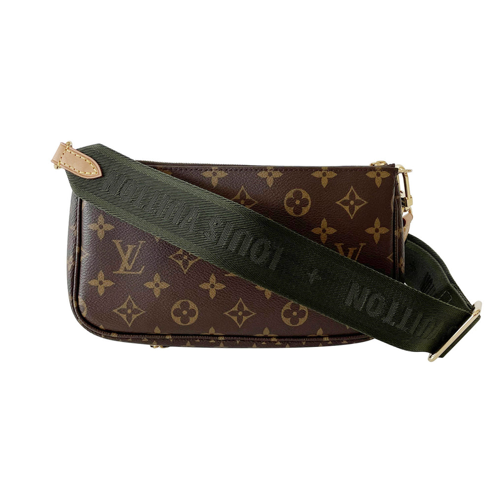 Rebel Couture - Brown Louis Vuitton Monogram Multi Pochette Straps  Available in Pink and Original Brown Color. 🤩 Step into the New Year with  style. 👜🛍 Island wide delivery for 5CI